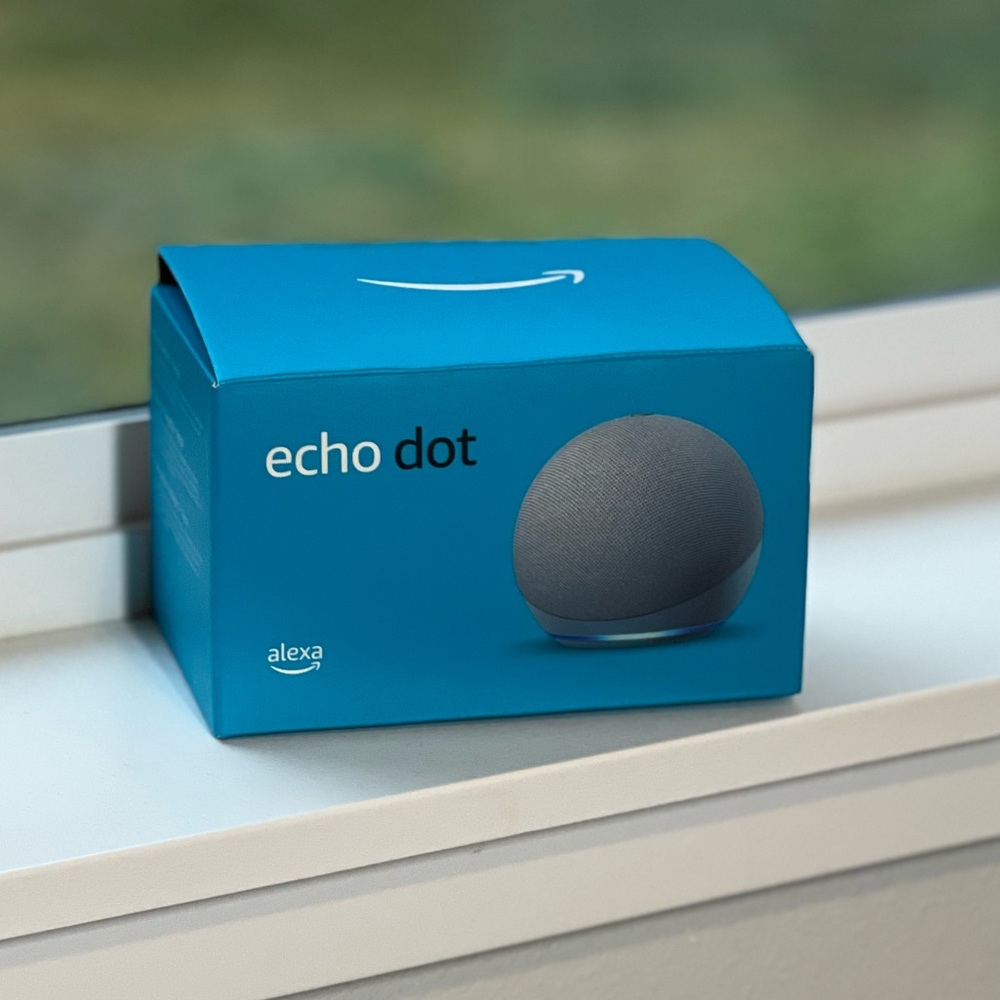 Echo dot 4th Gen (Blue) NWT